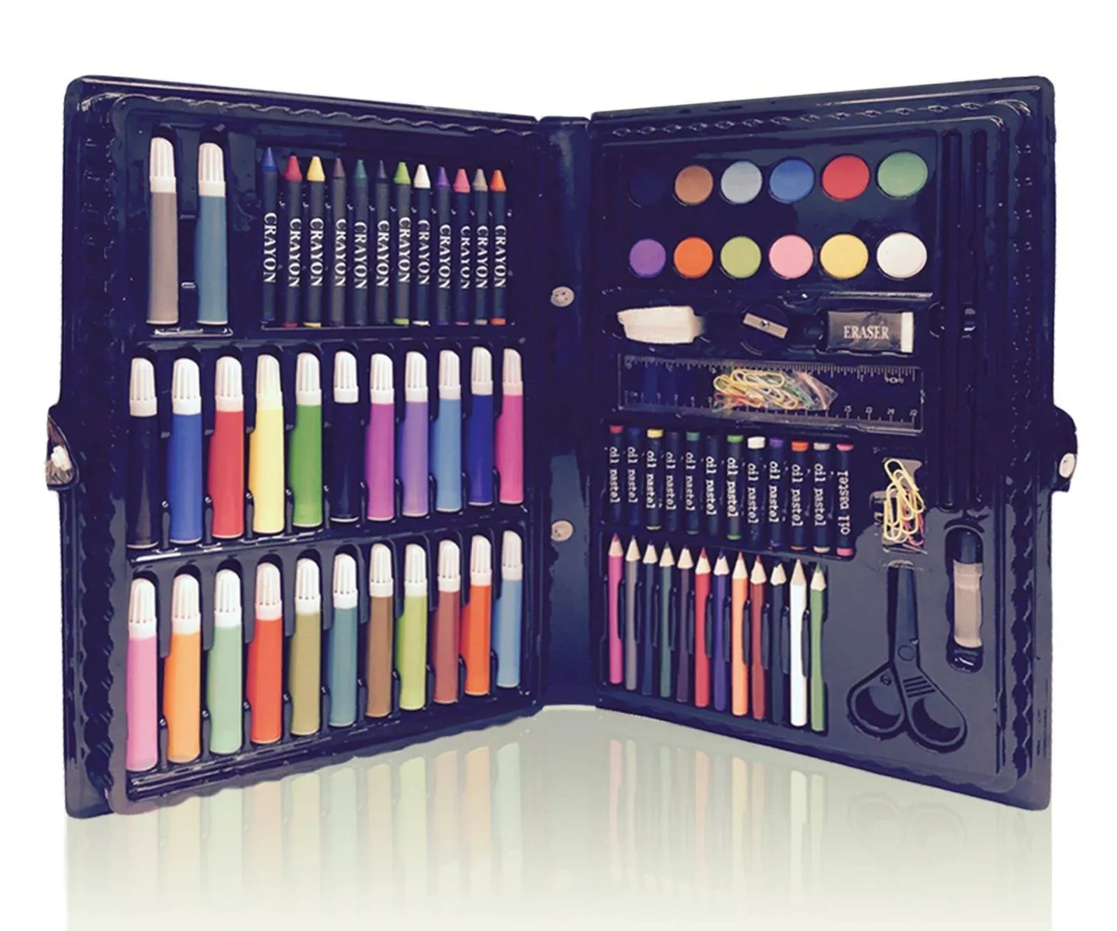 Deluxe Art Set For Kids by ART CREATIVITY - Ideal Beginner Artist Kit Includes -