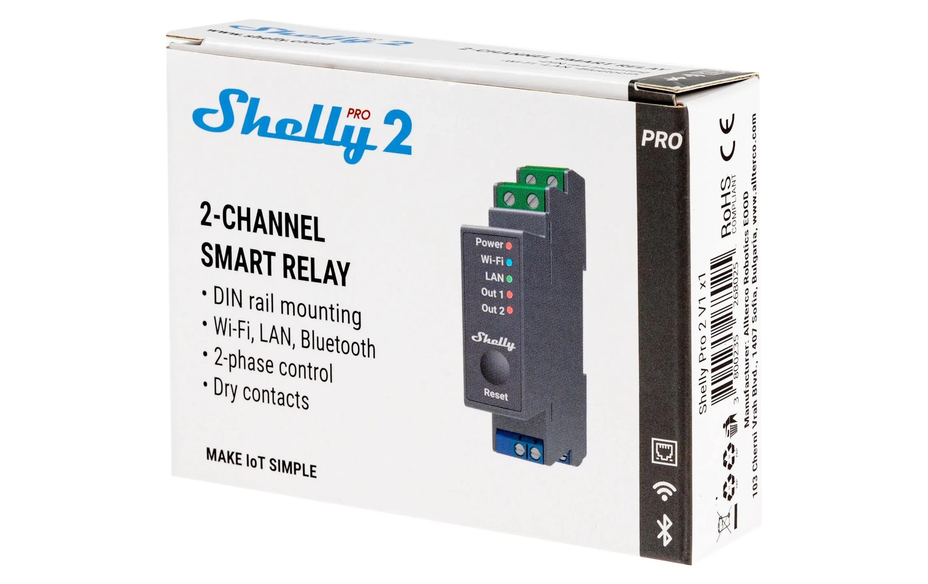 Shelly Pro 2 Double Relay