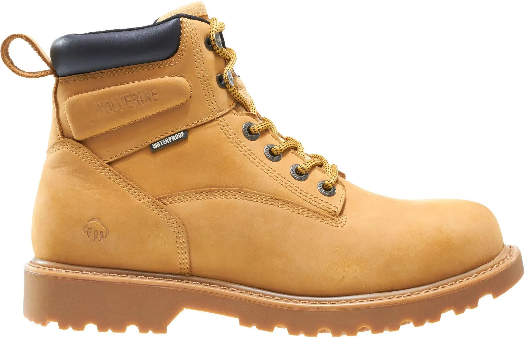 Wolverine Men's Floorhand 6" Waterproof Steel Toe Work Boot Wheat / 11 / M