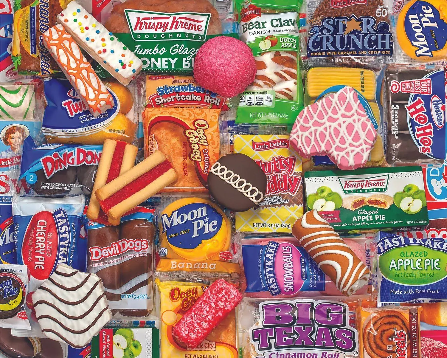 Snack Treats 2000 Piece Jigsaw Puzzle