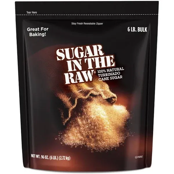 Sugar in the Raw Turbinado Cane Sugar, 64 oz FREE SHIPPING