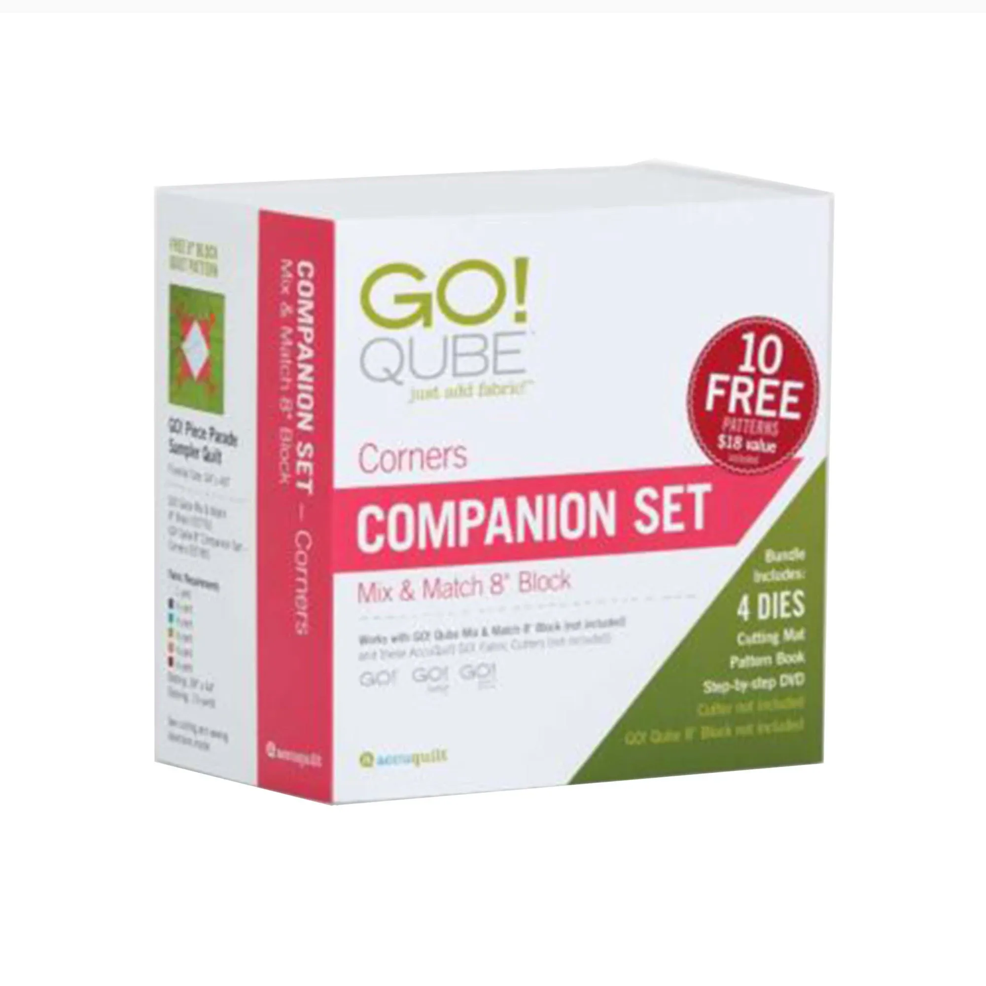 Accuquilt GO! Qube 8" Companion Set - Corners