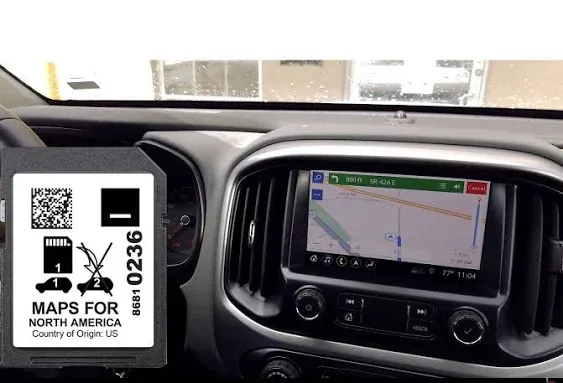 Latest 2023 GPS Navigation SD Card Map