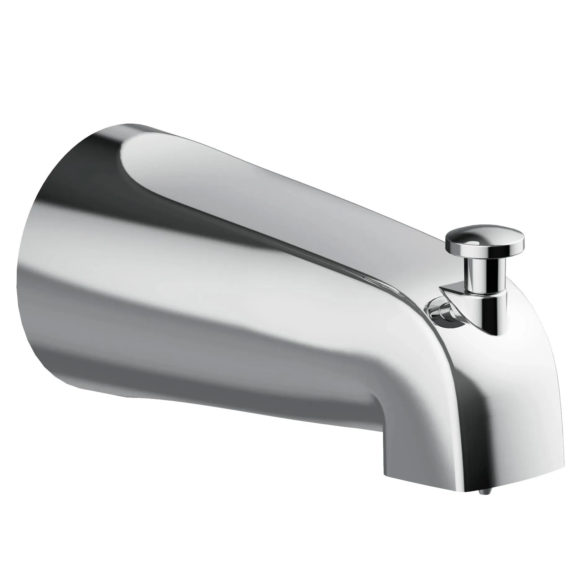 Design House 522912 Polished Chrome Slip on Tub Diverter Spout