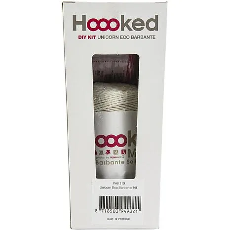 Hoooked Unicorn Nora Yarn Kit with Eco Brabante Yarn - Off White - 9000901 | HSN