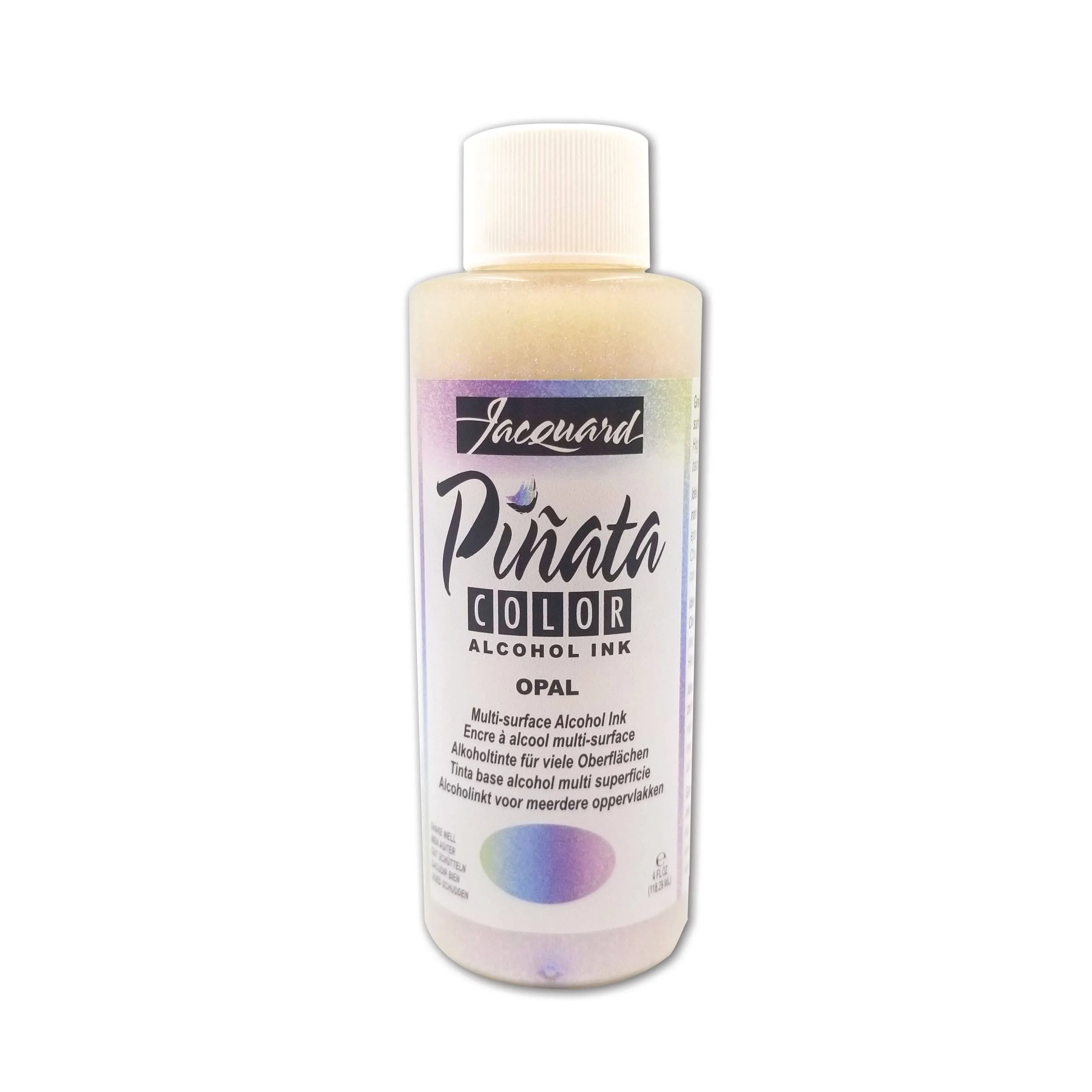 Jacquard Pinata Color Alcohol Ink 4oz Bottle - Opal