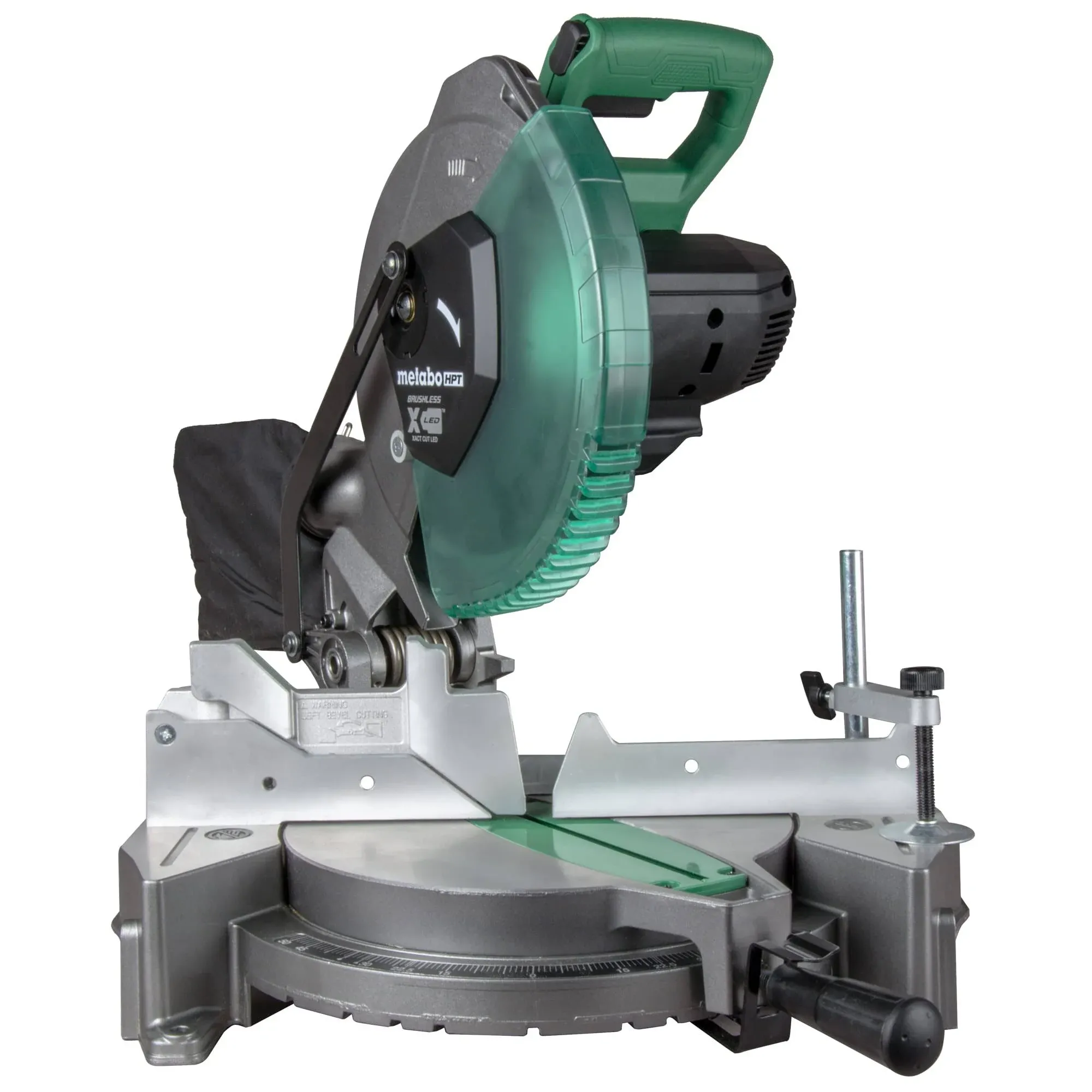 Metabo HPT 18V MultiVolt™ Cordless Miter Saw | Tool Only - No Battery | 10-Inch Blade | Xact Cut LED Shadow Line System | Lifetime Tool Warranty | C1810DFAQ4