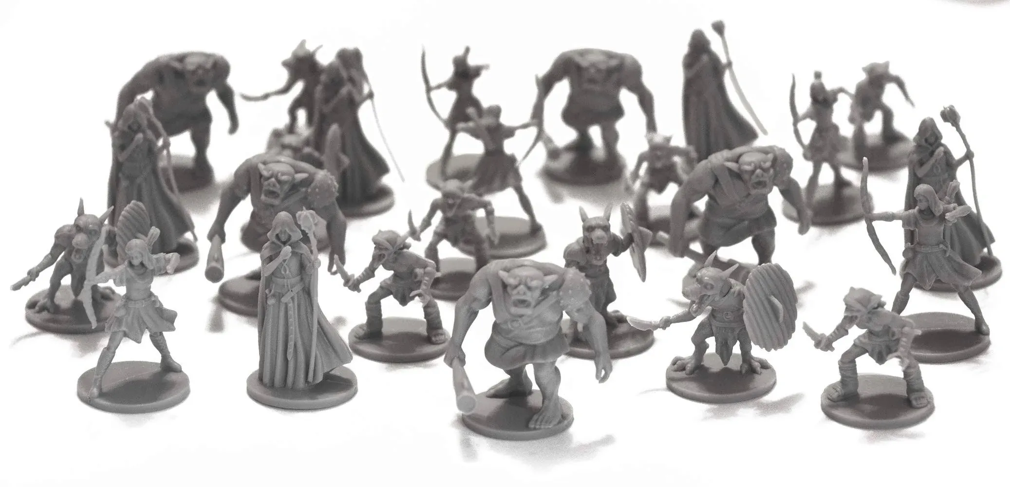 Drunkn Dragon DND Enemies Minis 25 Fantasy Miniatures for Tabletop/Dungeons and ...