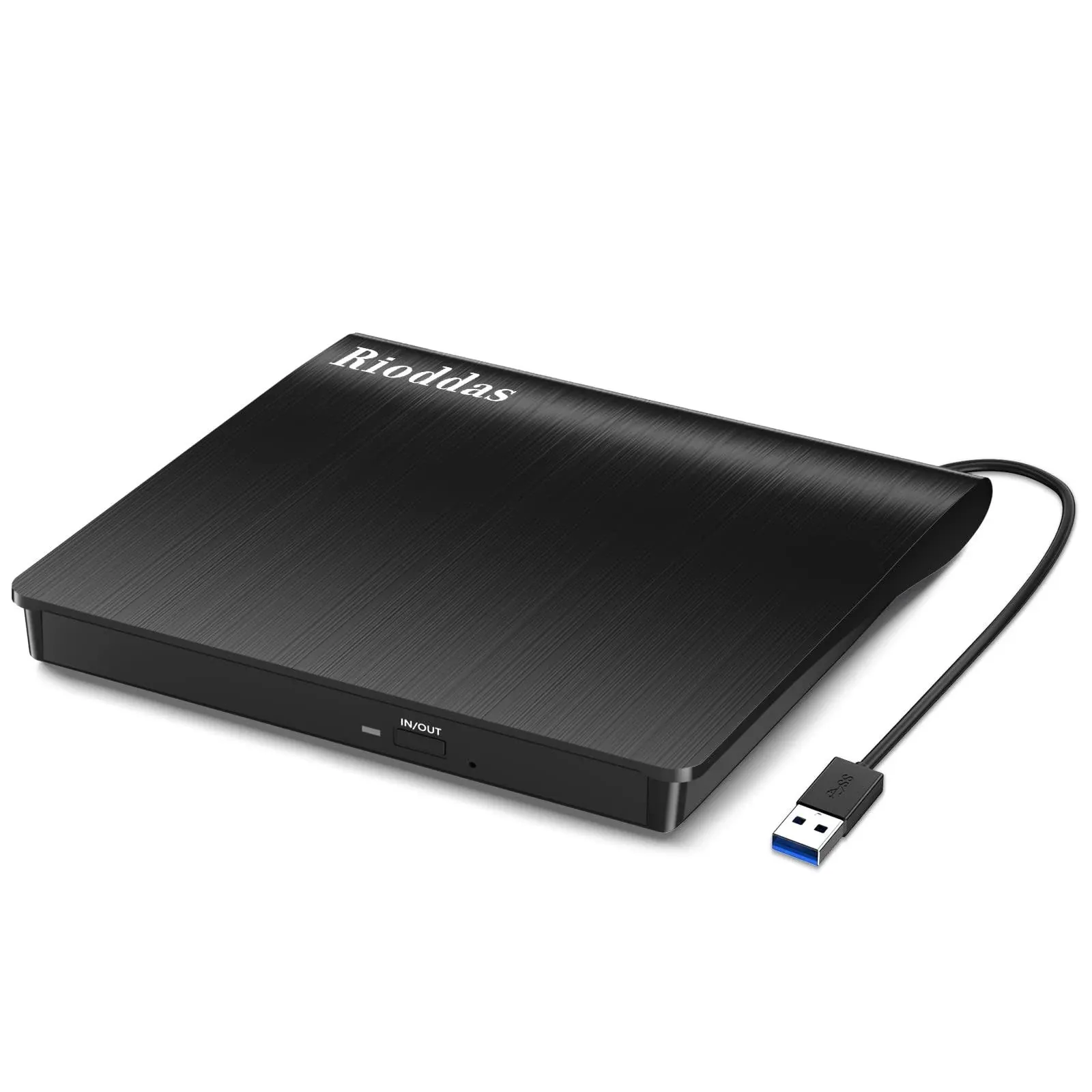 External CD Drive USB 3.0 Portable CD DVD +/-RW Drive DVD/CD ROM Rewriter Burner