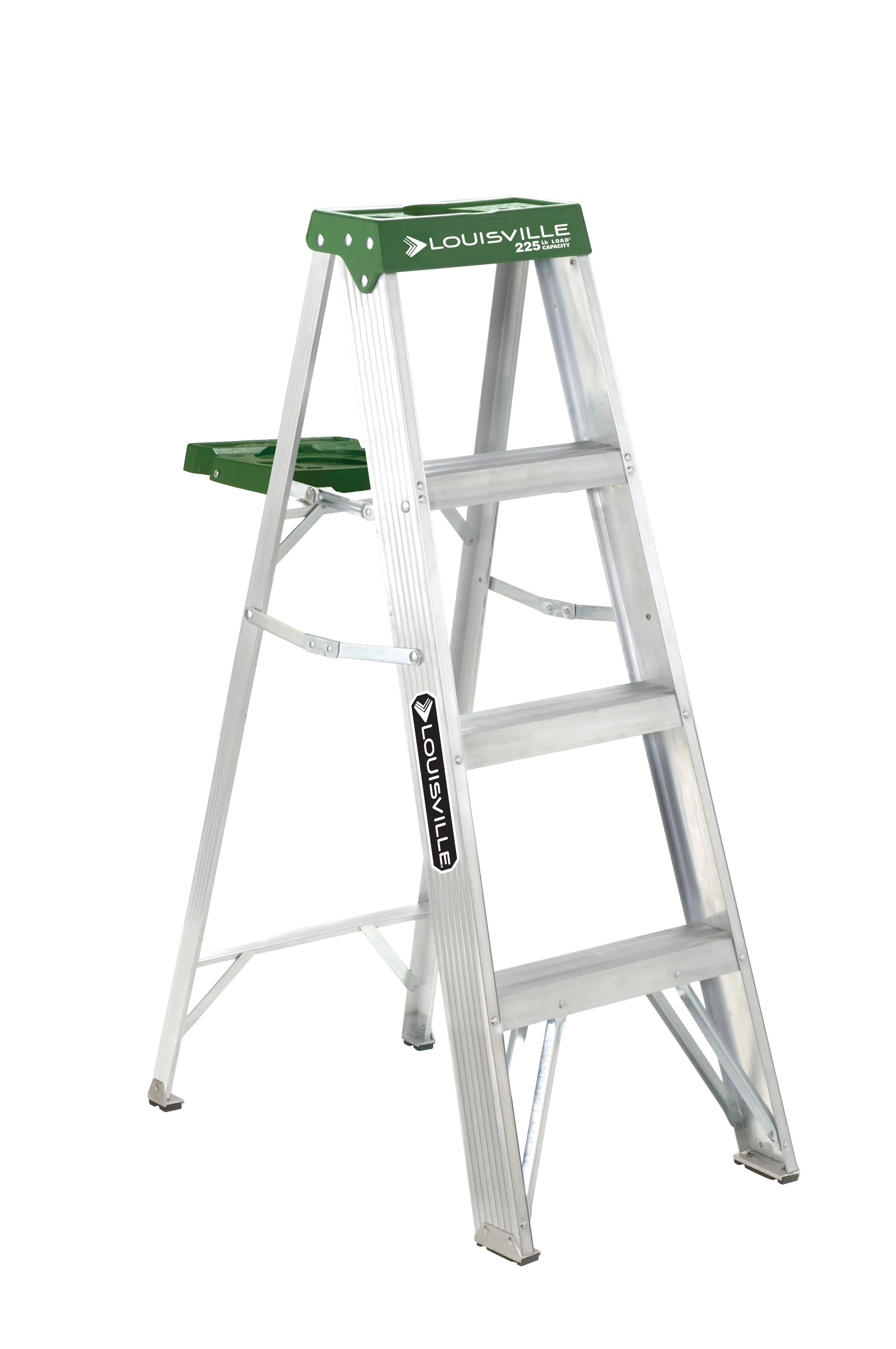 Louisville Ladder AS4004 4 ft. Aluminum Step Ladder Type II 225 lbs