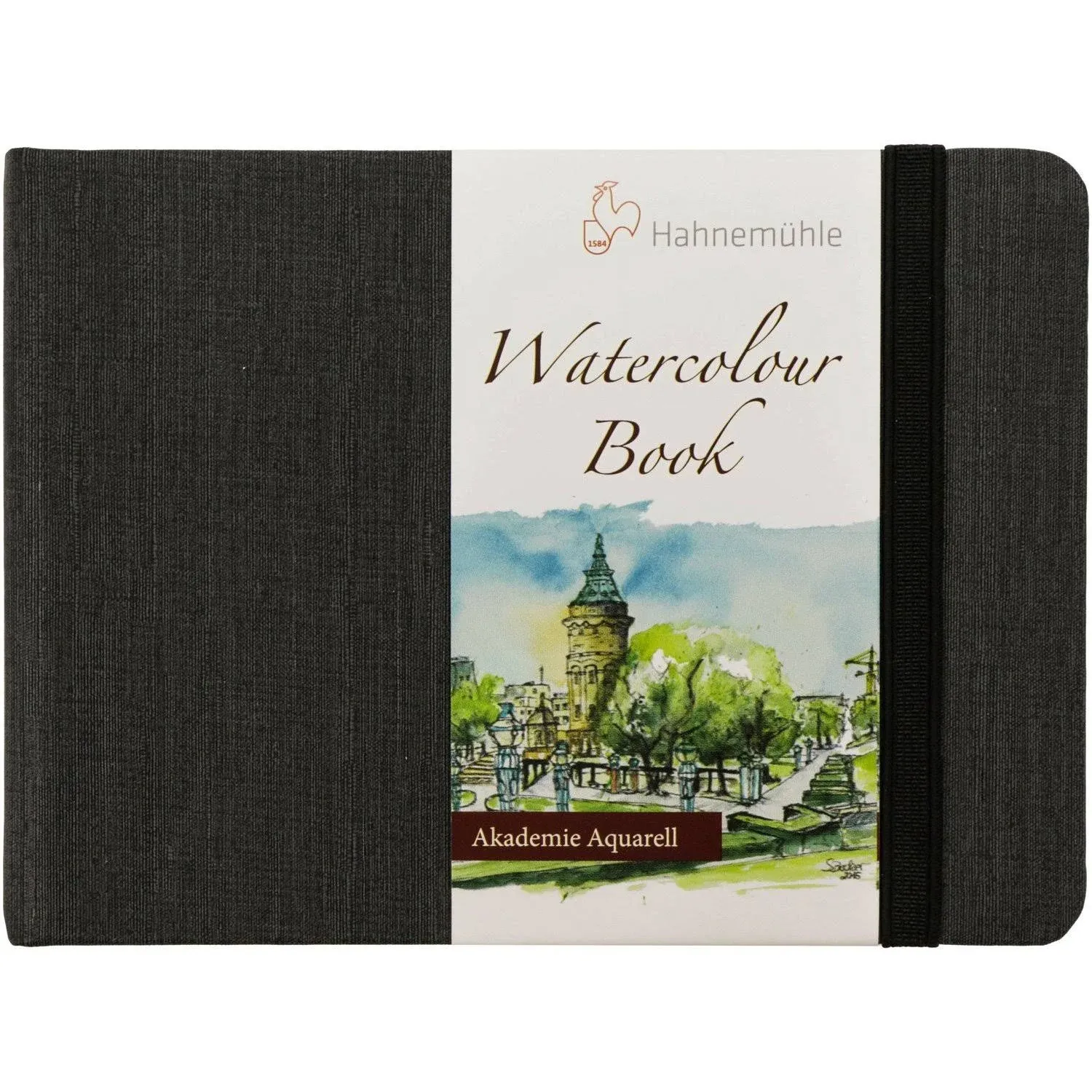 Watercolor Book 4.09 in. x 5.77 in., landscape, 30 sheets