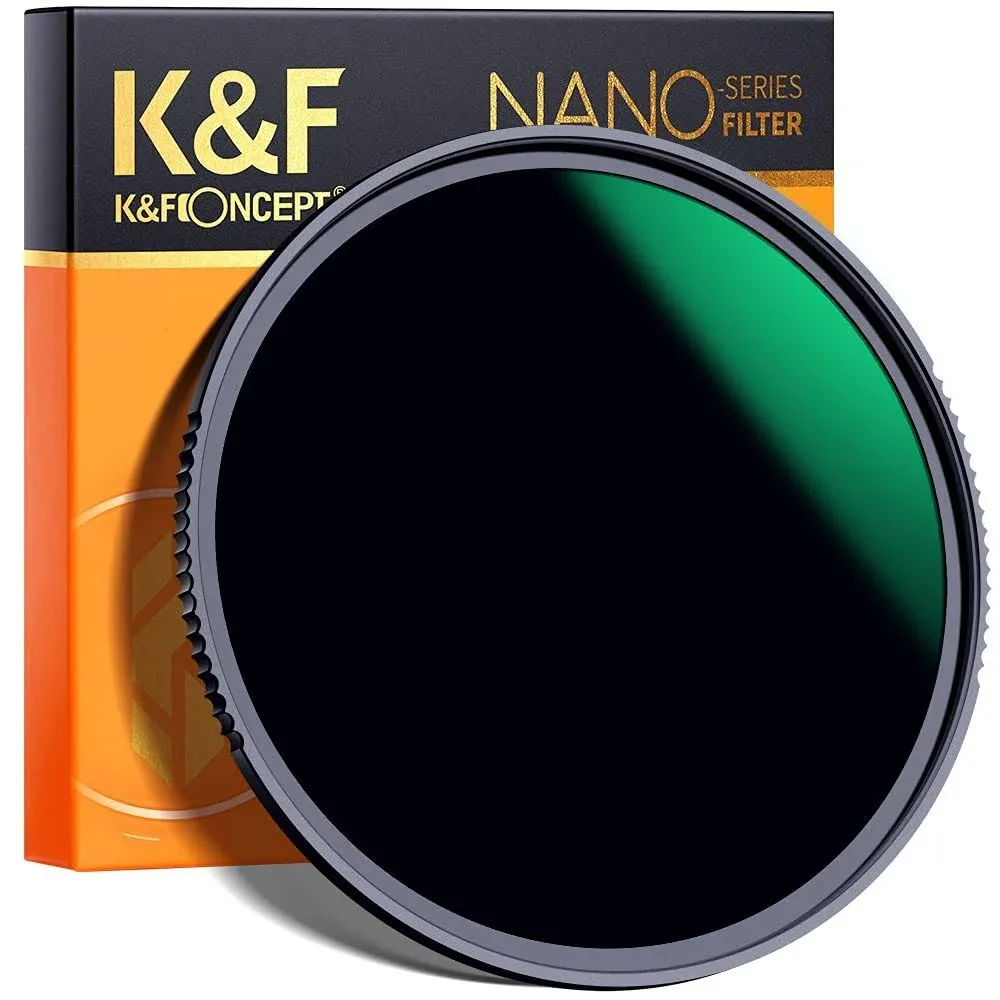 K&amp;F Concept 77MM ND Filters ND1000 Lens Filter Waterproof Scratch Resistant