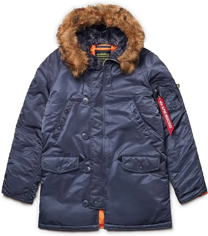 Alpha Industries Men's Slim Fit N-3b Parka