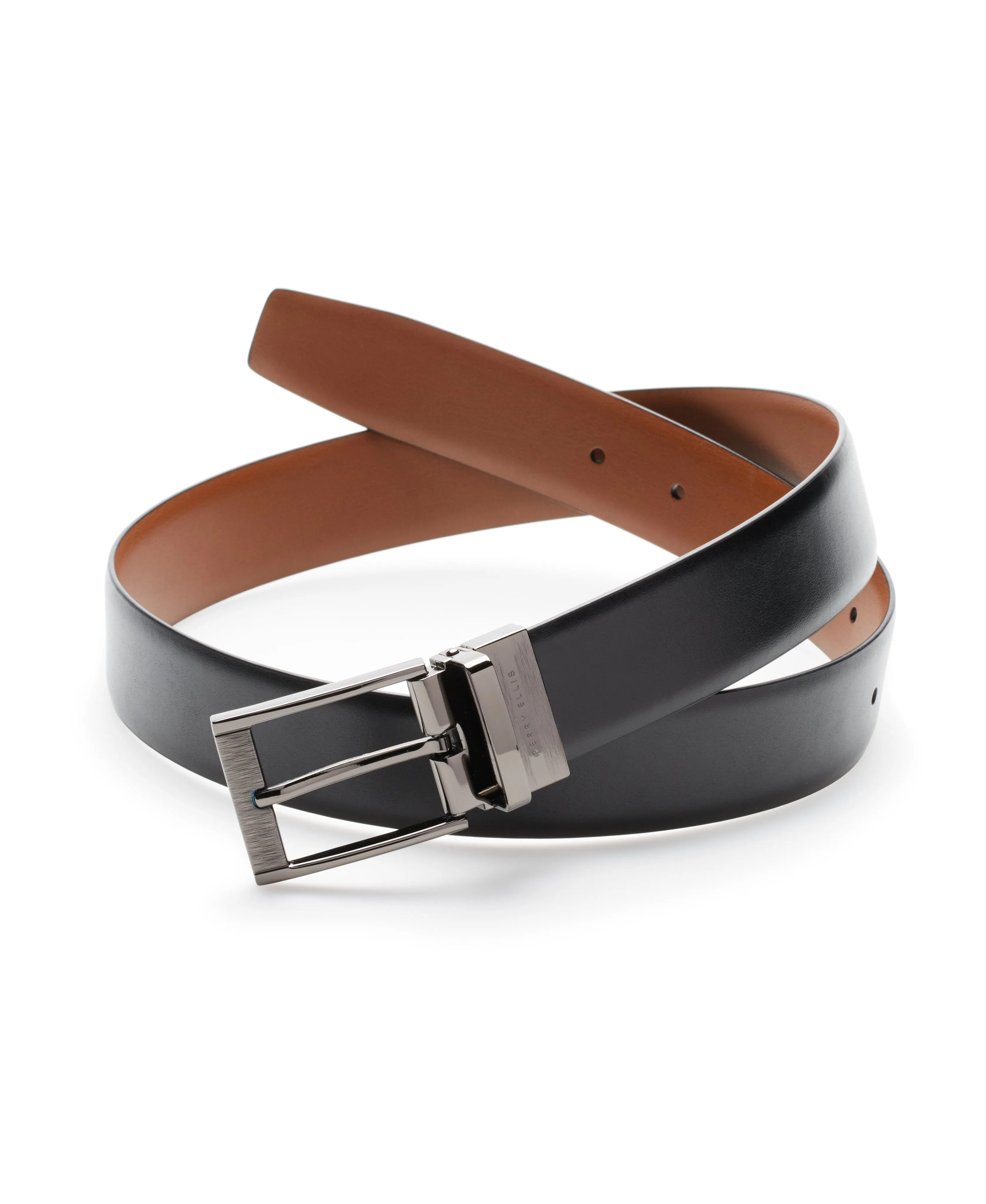 Reversible Scratch Leather Belt