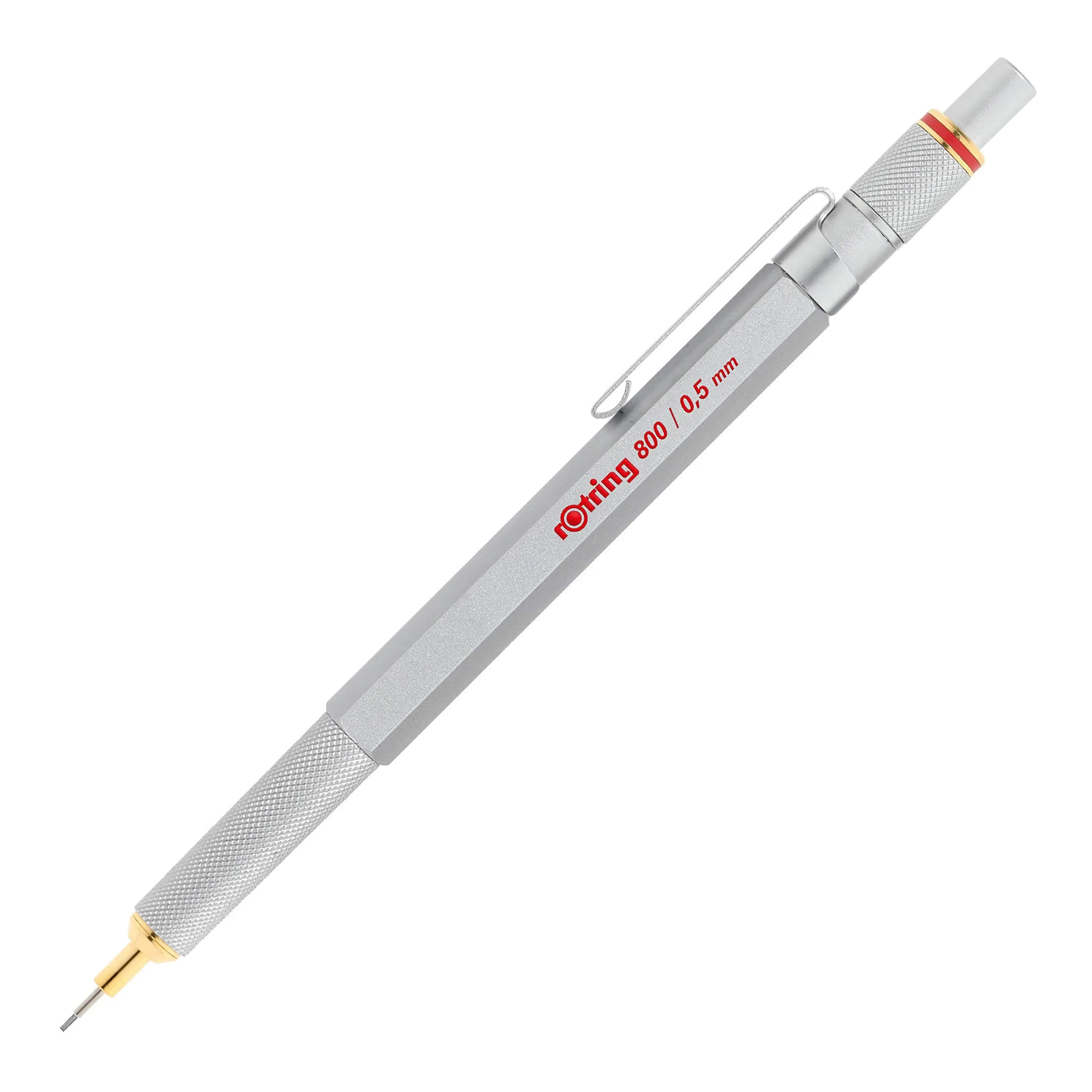 Rotring 800 Mechanical Pencil - Silver Barrel - 0.70mm