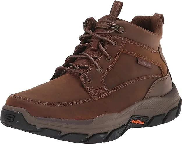 Skechers Men's Respected-Boswell Boot Brown 12