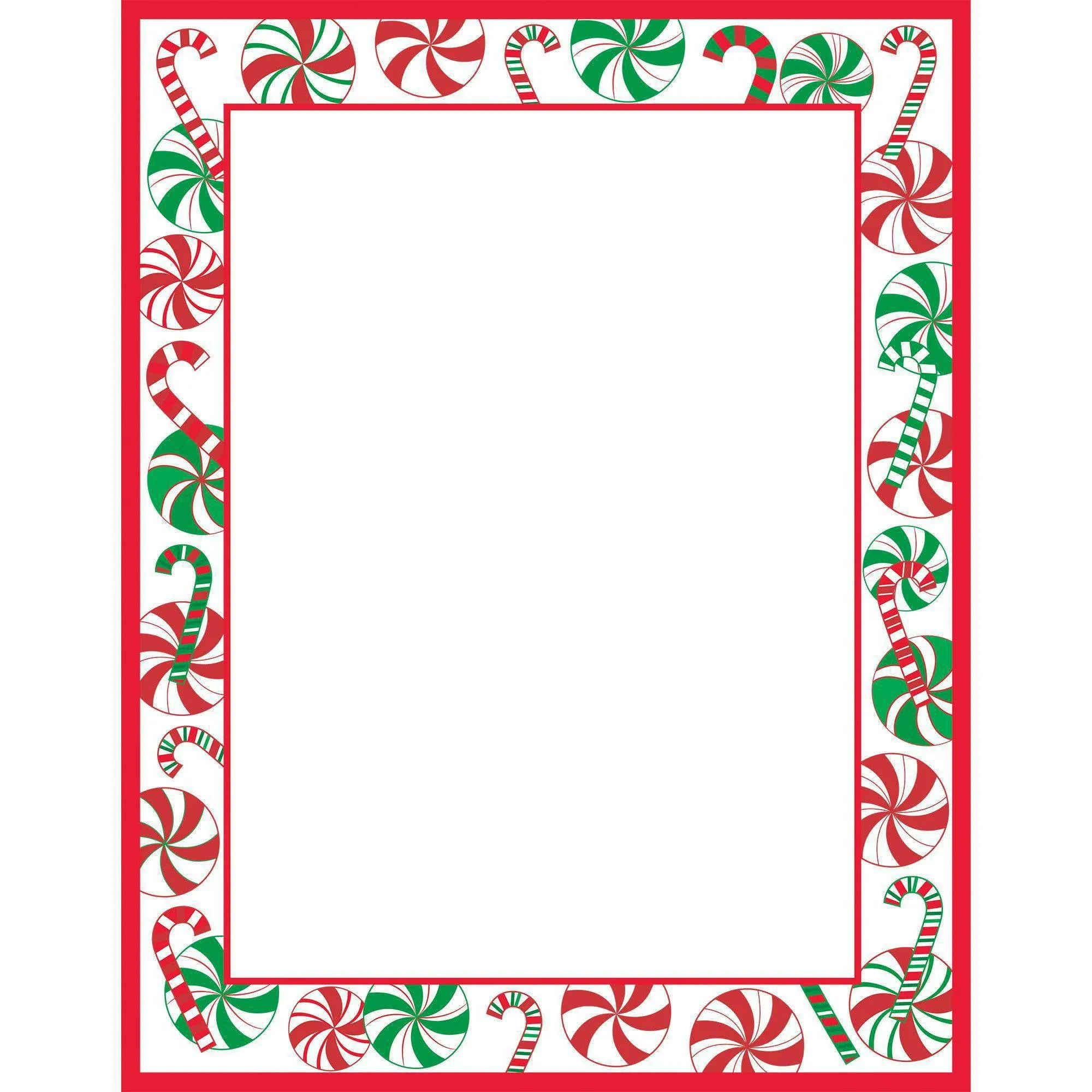 Great Papers! Peppermint Party Letterhead