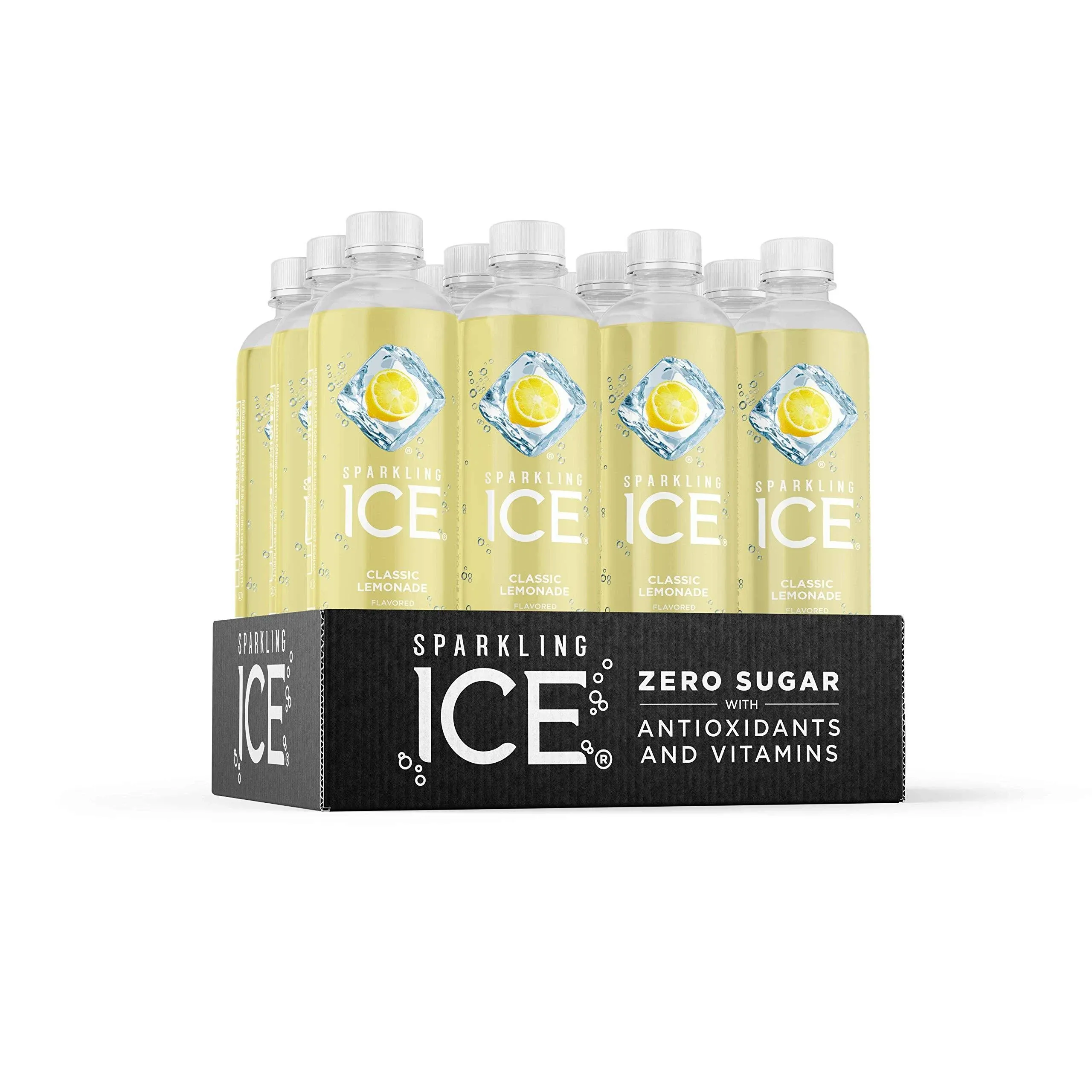 Sparkling Ice Sparkling Water, Zero Sugar, Classic Lemonade - 17 fl oz