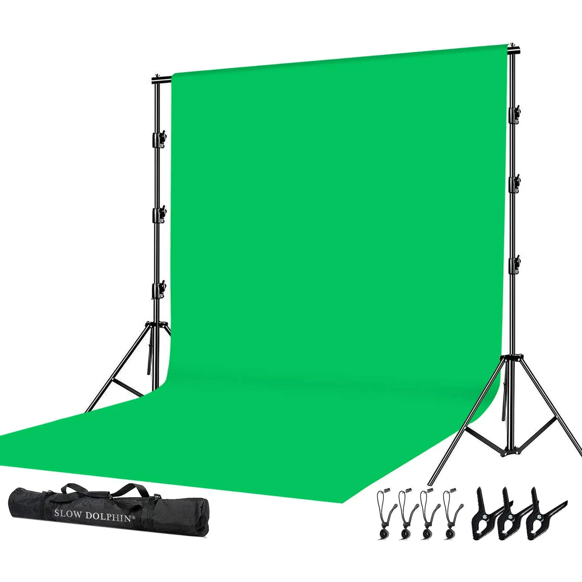 Slow Dolphin Photo Video Studio 10 x12ft 100% Cotton Muslin Chromakey Green ...