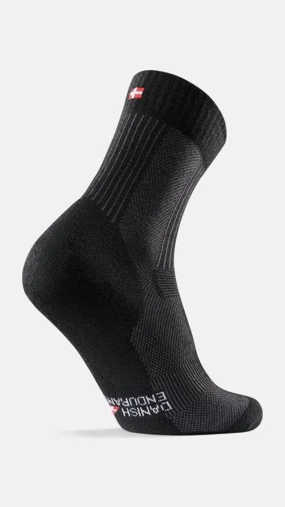 Danish Endurance Merino Wool Hiking Socks Light Black / 43-47 / 3-Pack