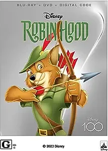 BUENA VISTA HOME VIDEO ROBIN HOOD-40TH ANNIVERSARY EDITION (BLU-RAY/DVD/DC) BR111635