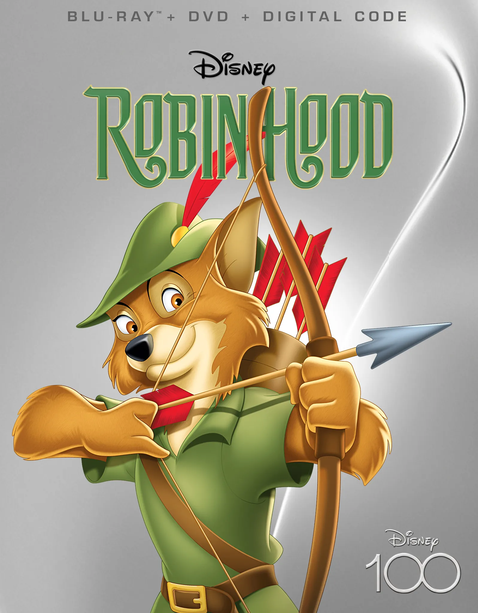 Robin Hood [40th Anniversary Edition] [Blu-ray/DVD]  (English/French/Spanish)  1973