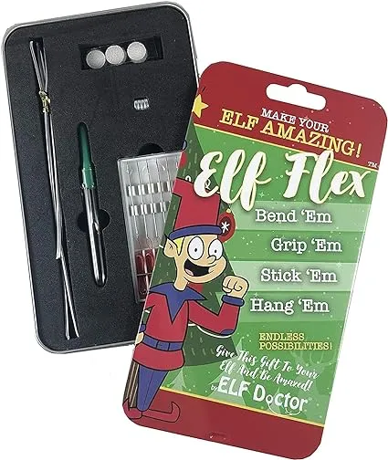 ELF Flex Elf Upgrade Kit: Make Your Elf Amazing! This Kit Will Make Your Elf Flexible and Bendable! You Will Be Able to Bend Em Grip Em Stick Em Hang Em