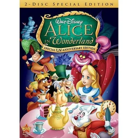 Alice In Wonderland 2-Disc Special Un-Anniversary Edition DVD, New &amp; Sealed!