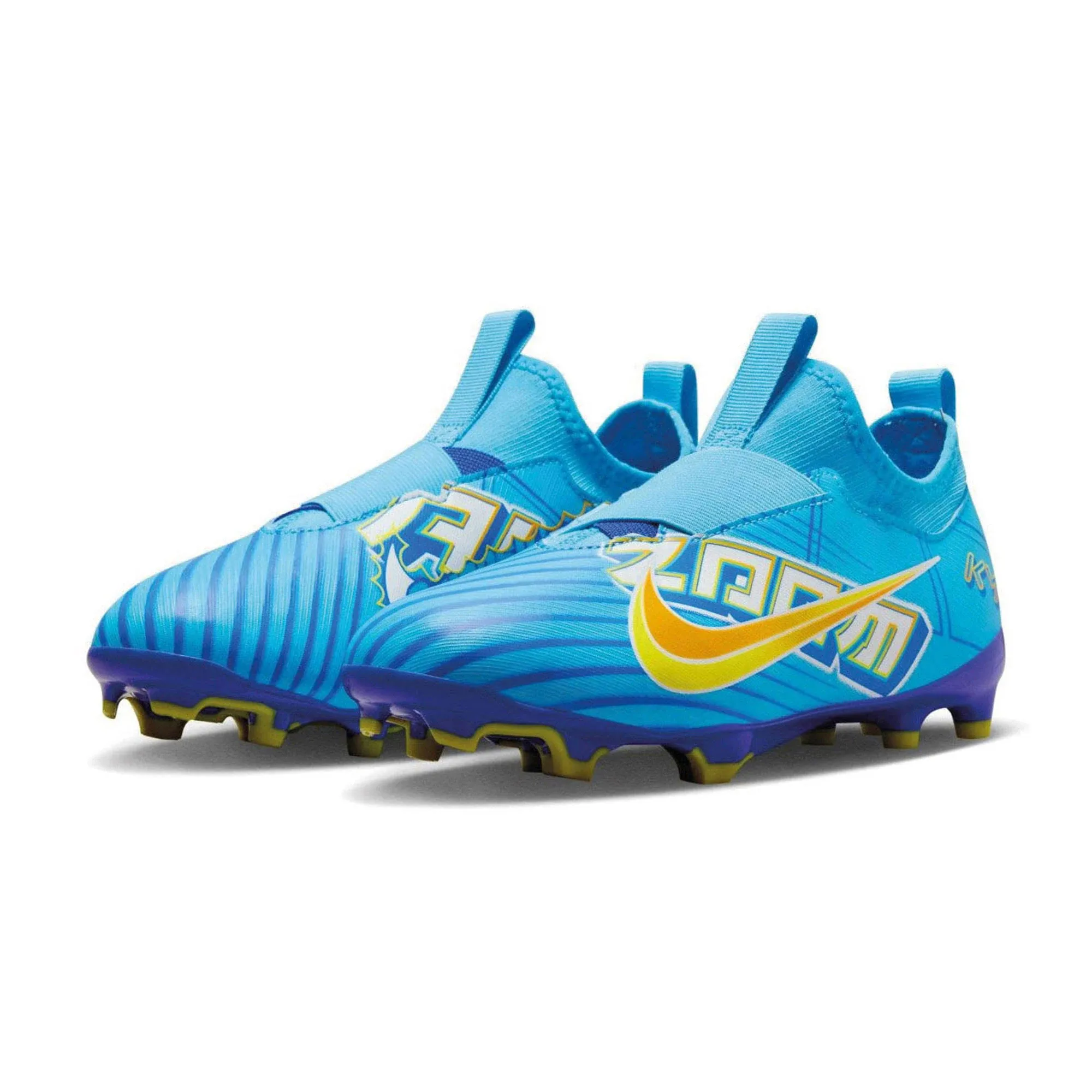 Nike Jr. Mercurial Zoom Vapor 15 Academy KM FG/MG Little/Big Kids' Soccer Cleats ...