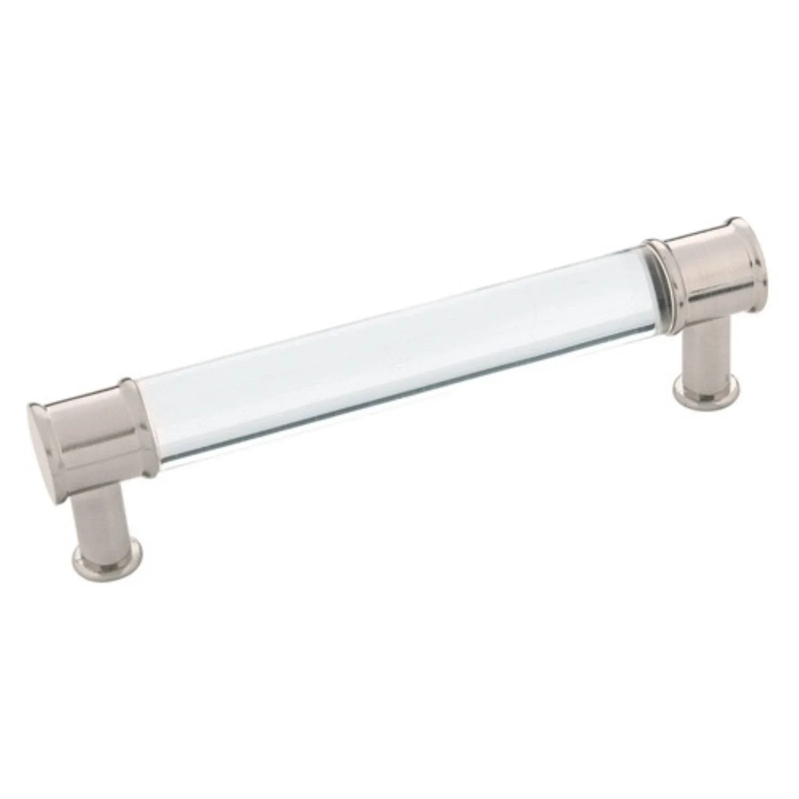 Hickory Hardware Midway Pull 5-1/16 inch (128mm) Center to Center, Crysacrylic ...