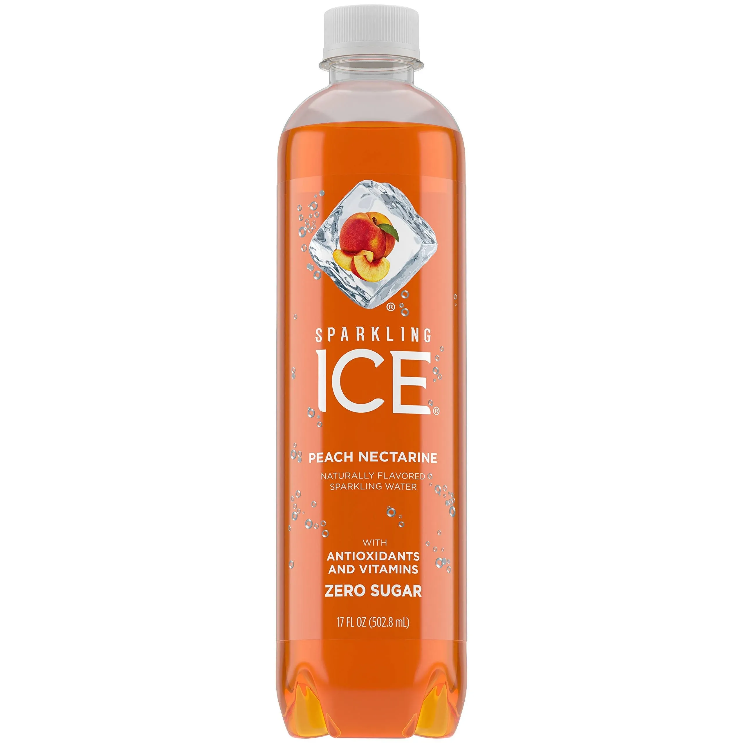 Sparkling Ice Peach Nectarine, 17 Ounce (Pack of 12)