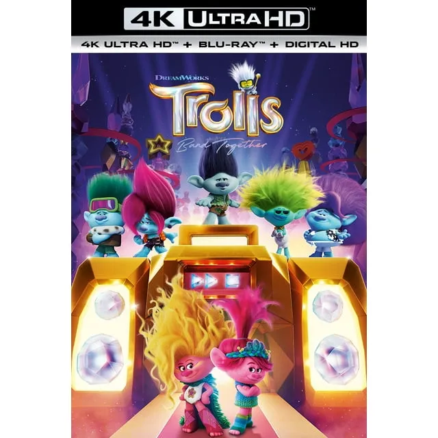 Trolls Band Together 4K UHD Blu-ray