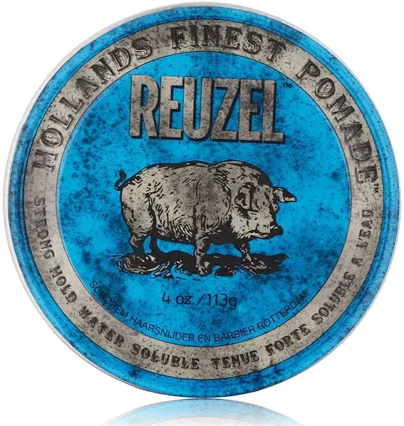 Reuzel Blue Pomade - Strong Hold (4 oz)