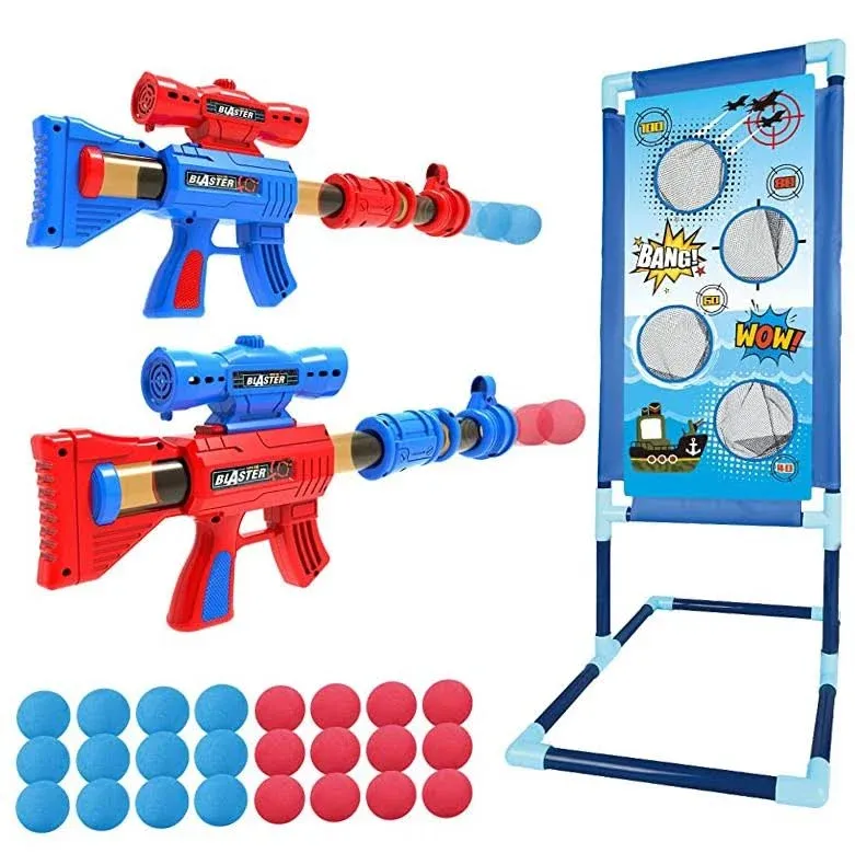 YEEBAY Shooting Game Toy for Age 6, 7, 8,9,10+ Years Old Kids, Boys - 2pk Foam ...