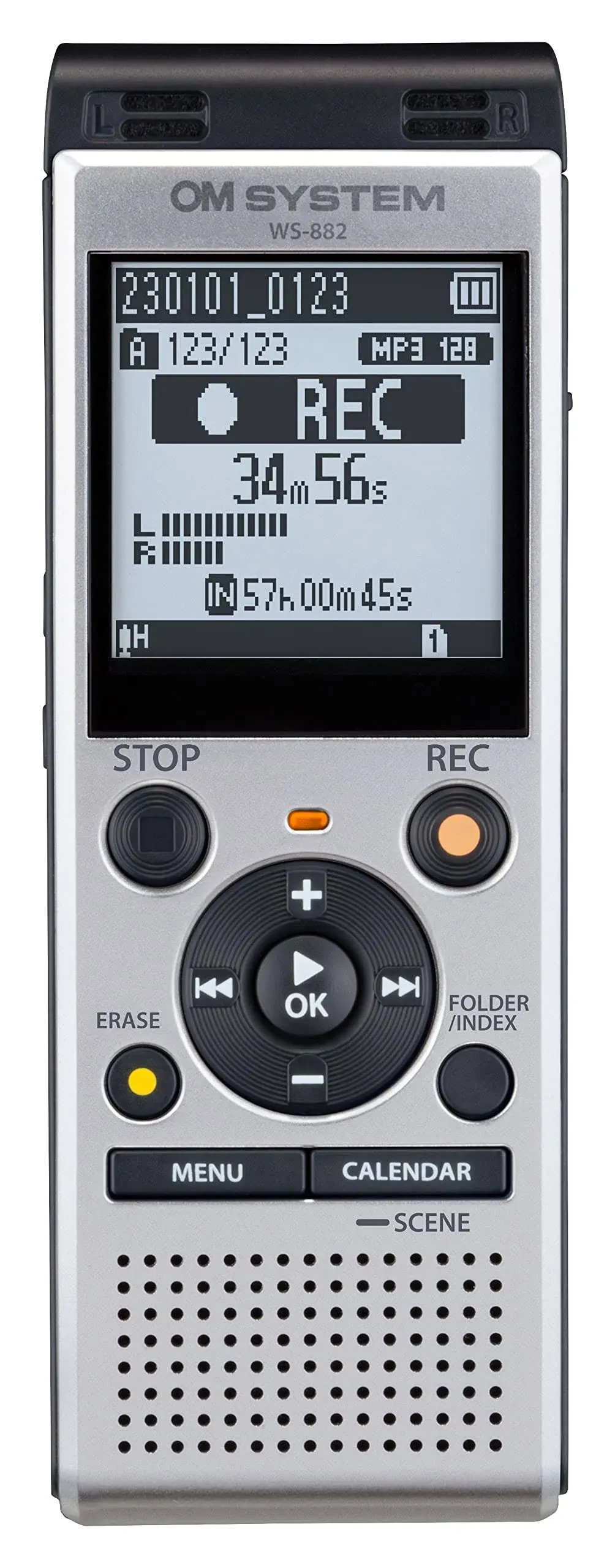 OM System WS-882 Digital Voice Recorder