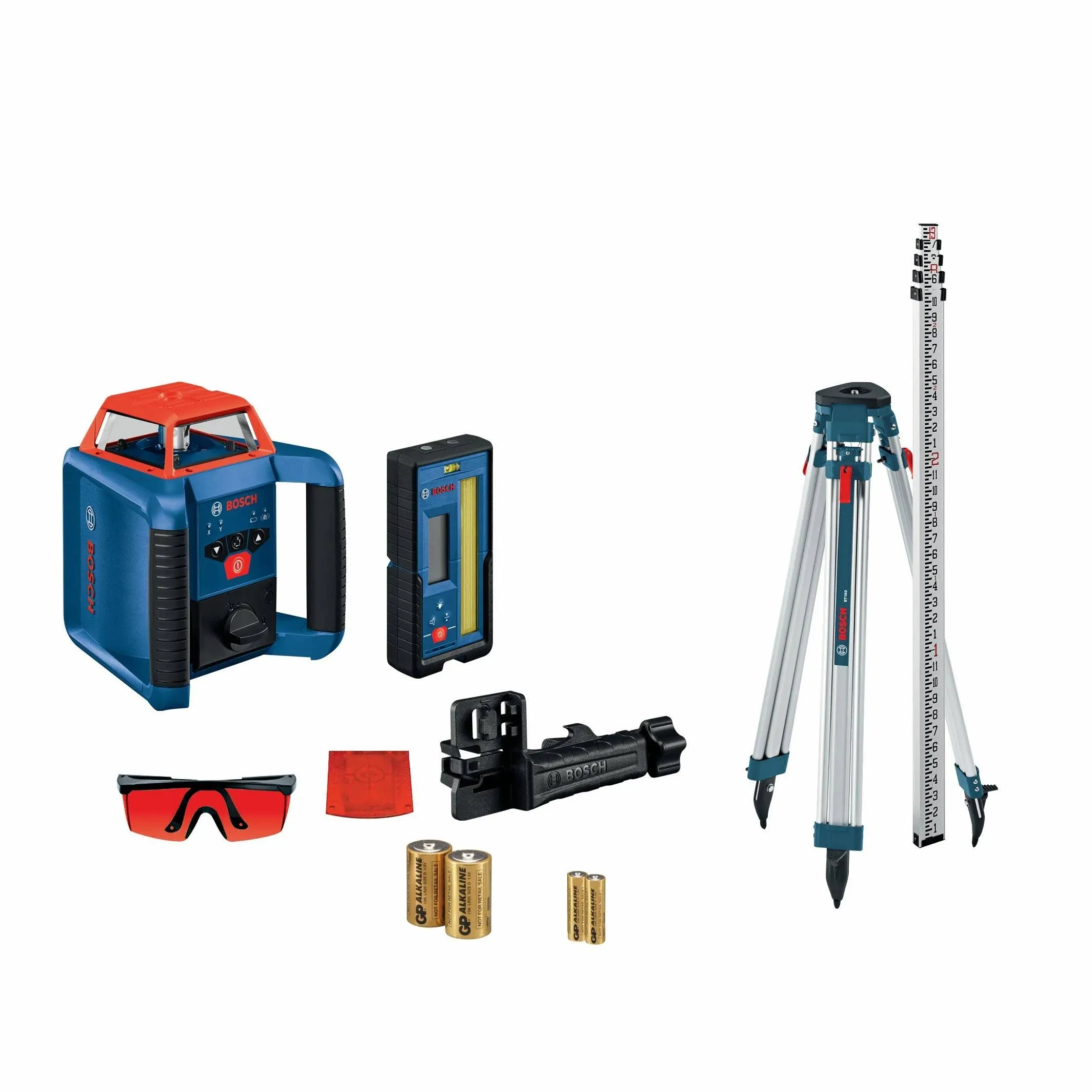 Bosch (GRL2000-40HK) REVOLVE2000 Self-Leveling Horizontal Rotary Laser Kit