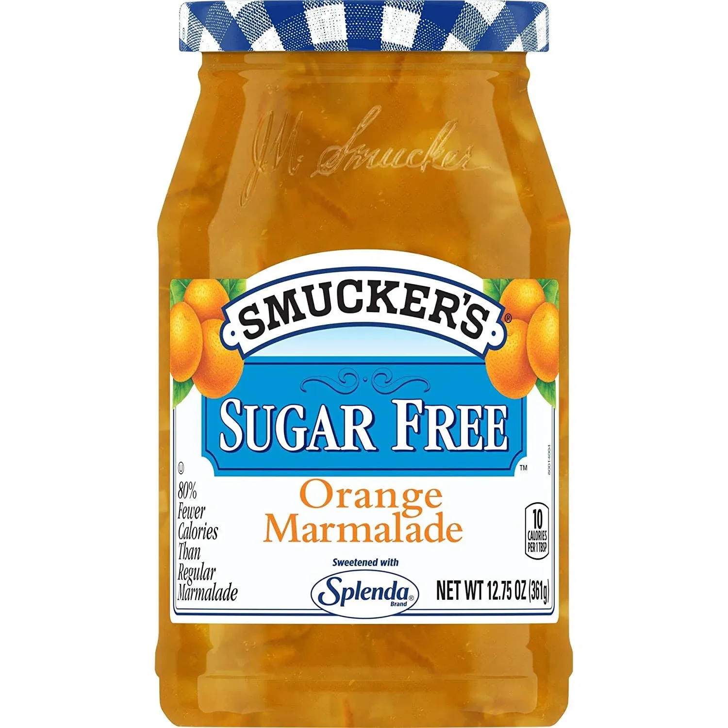 Sugar Free Orange Marmalade with Splenda Brand Sweetener, 12.75 Ounces (Pack of 