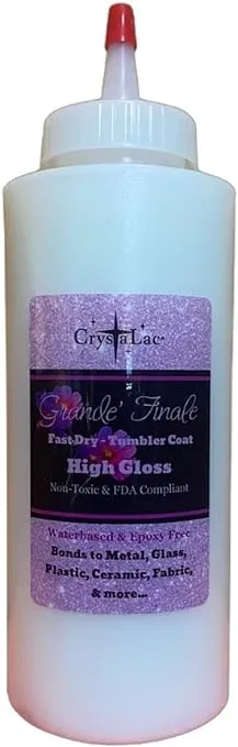 CRYSTALAC Grande Finale Tumbler Coat (Gloss, 12oz) 2.0