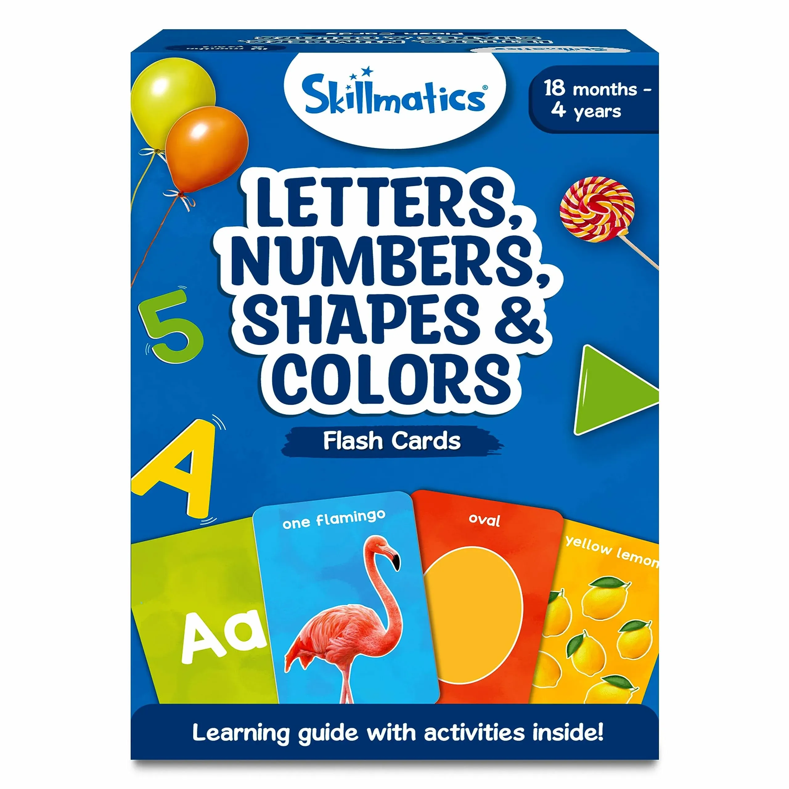 Skillmatics Flash Card Letters Numbers Shapes Colors