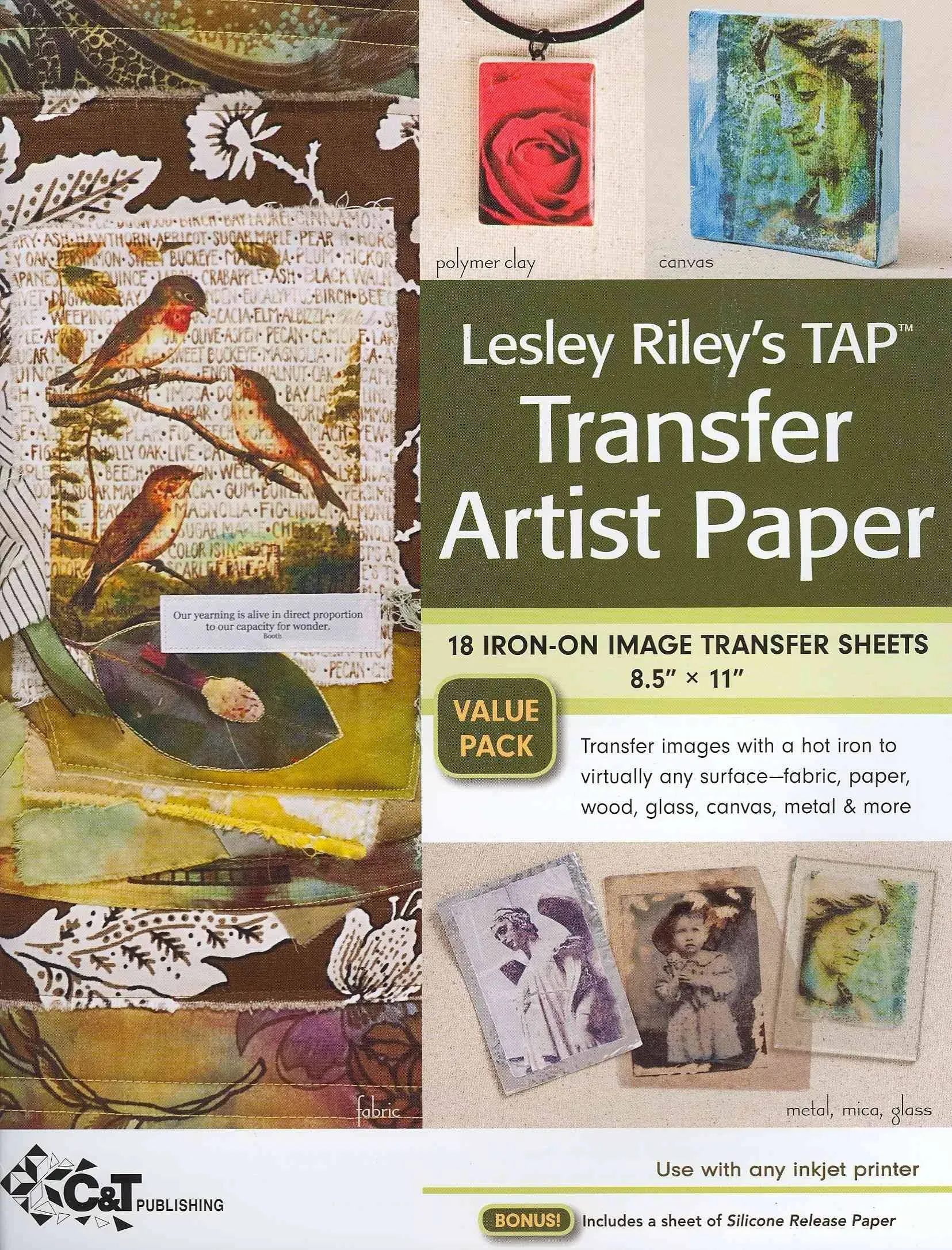 Transfer Artist Paper 18 Sheet Pack [Book]