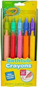 Crayola - 10 Crayons de bain - Crayola au Club Jouet