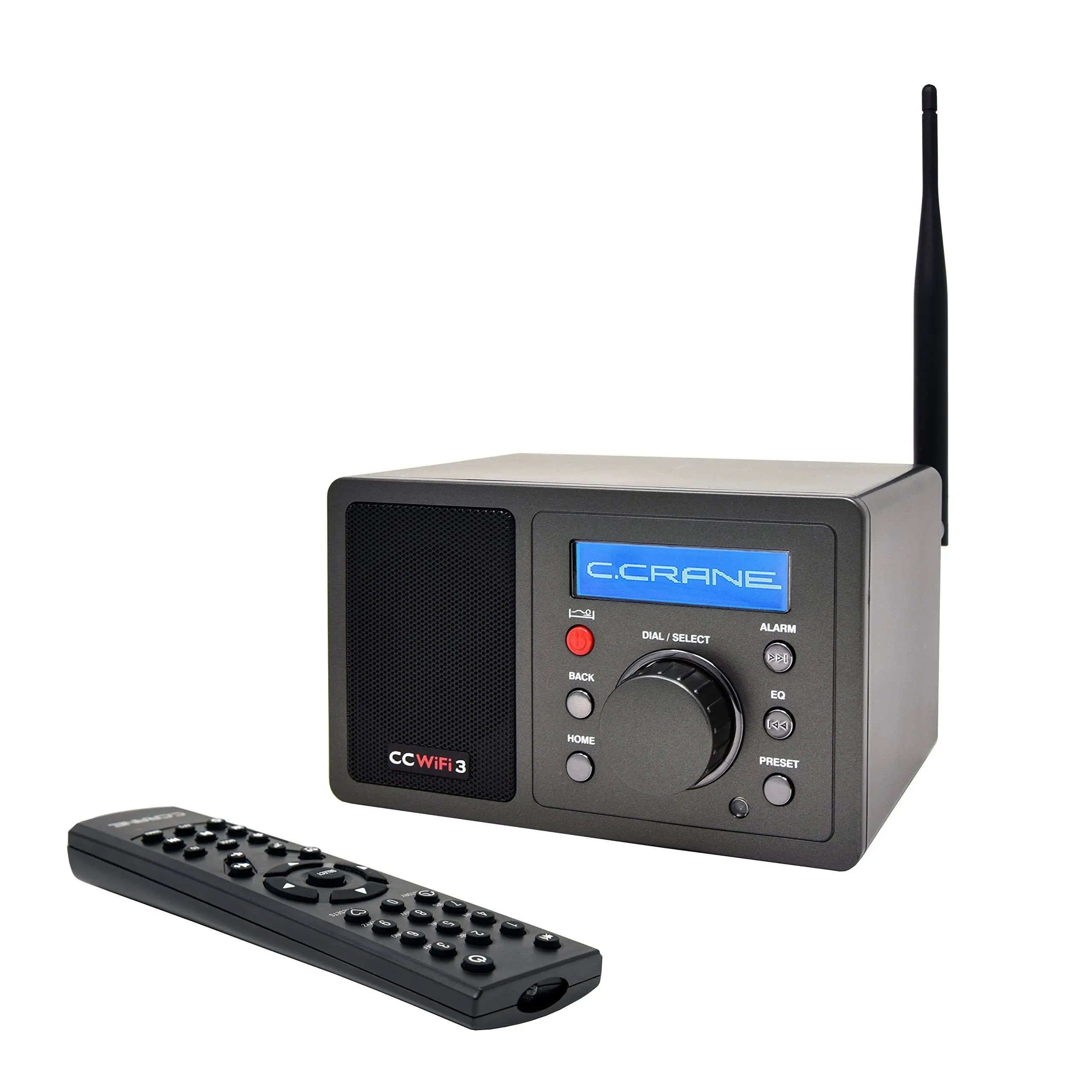 CC WiFi Internet Radio in Box C. Crane w/Remote CCWifi Alarm Clock