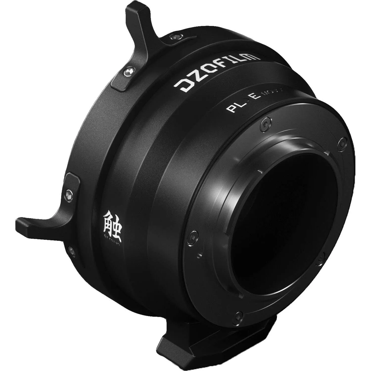 DZOFilm Octopus Aluminum Alloy PL to Sony E Lens Mount Adapter with Stainless Steel Construction and Light-Absorbing Material (Black)