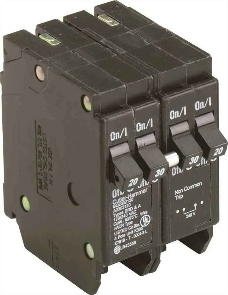 Cutler Hammer Molded Case Circuit Breaker BQC2302120