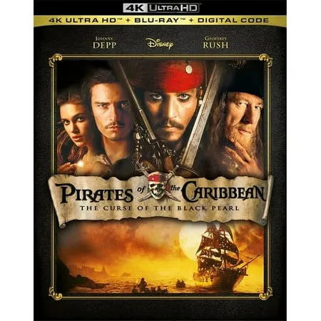 Pirates of the Caribbean The Curse of the Black Pearl (DVD, 2003, 2-Disc Set)