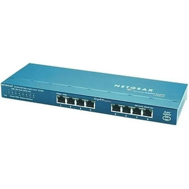 NETGEAR GS108 8-Port Gigabit Ethernet Unmanaged Switch