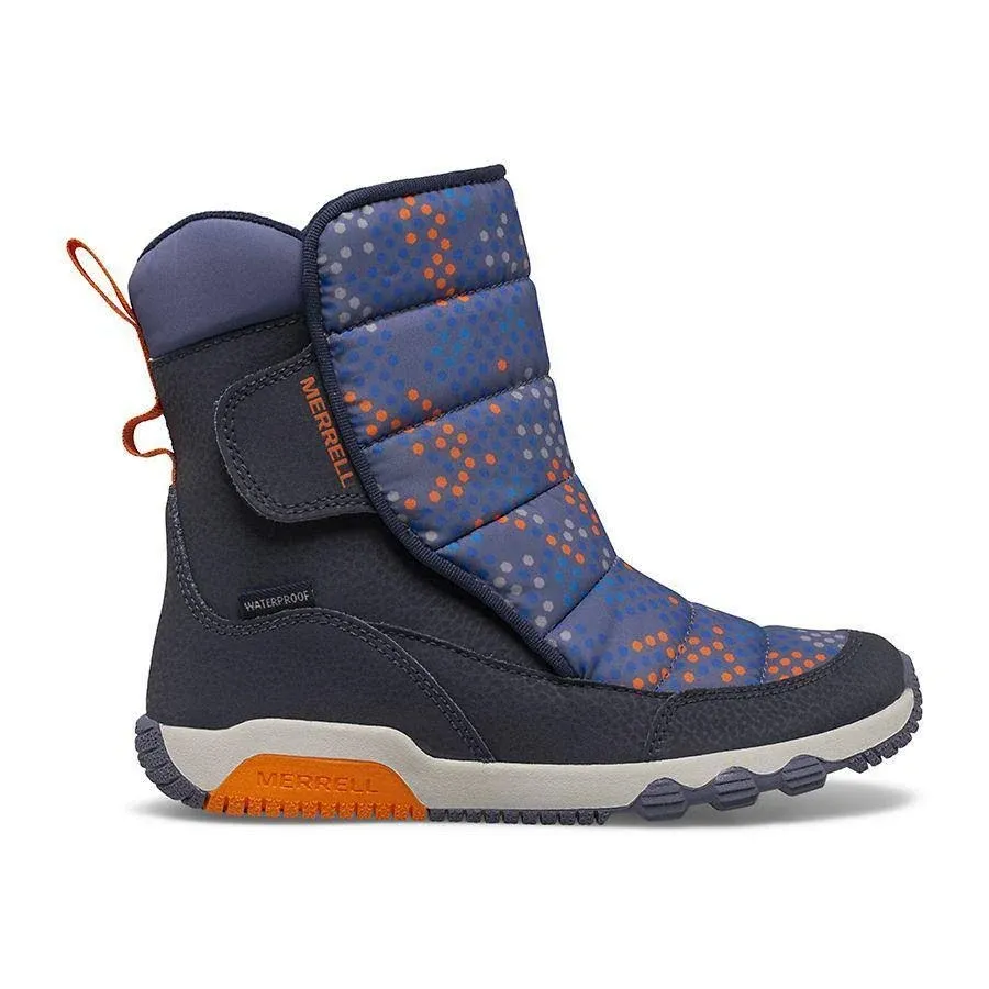 Merrell Kids' Free Roam Puffer Waterproof Snow Boots