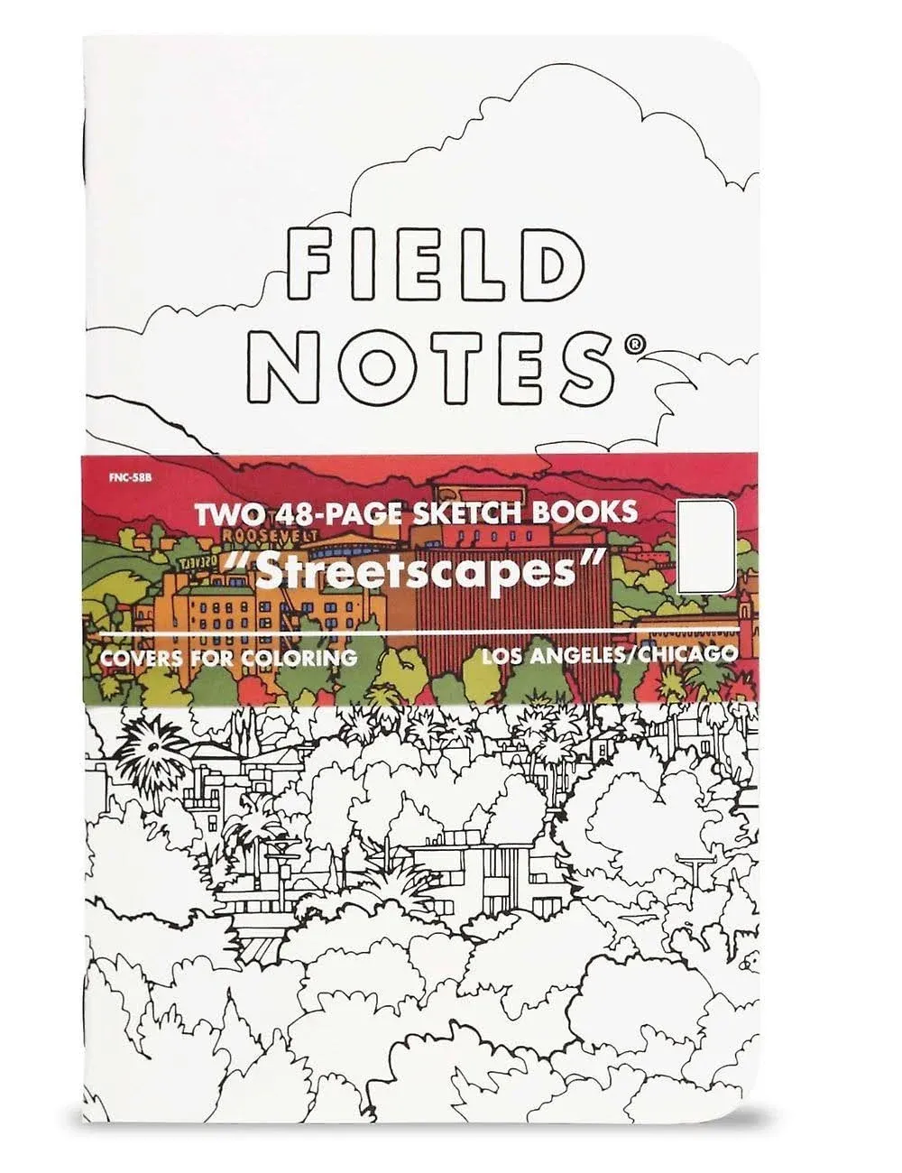 Field Notes - Streetscapes Sketch Books 2-Packs - Spring 2023 Quarterly Edition