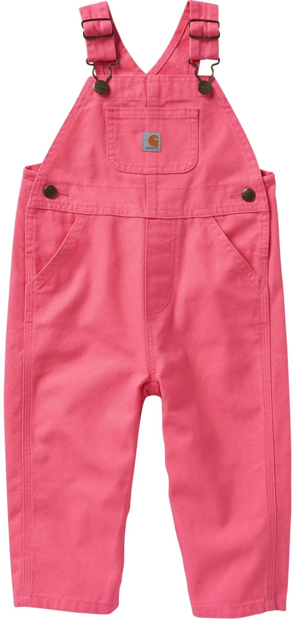 Carhartt Girls' Loose Fit Canvas Bib Overall