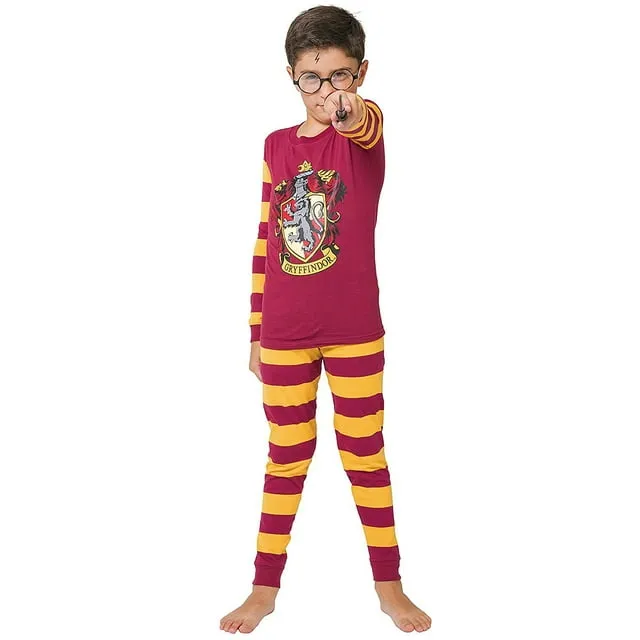 Intimo Harry Potter Kids All Houses Crest Pajamas